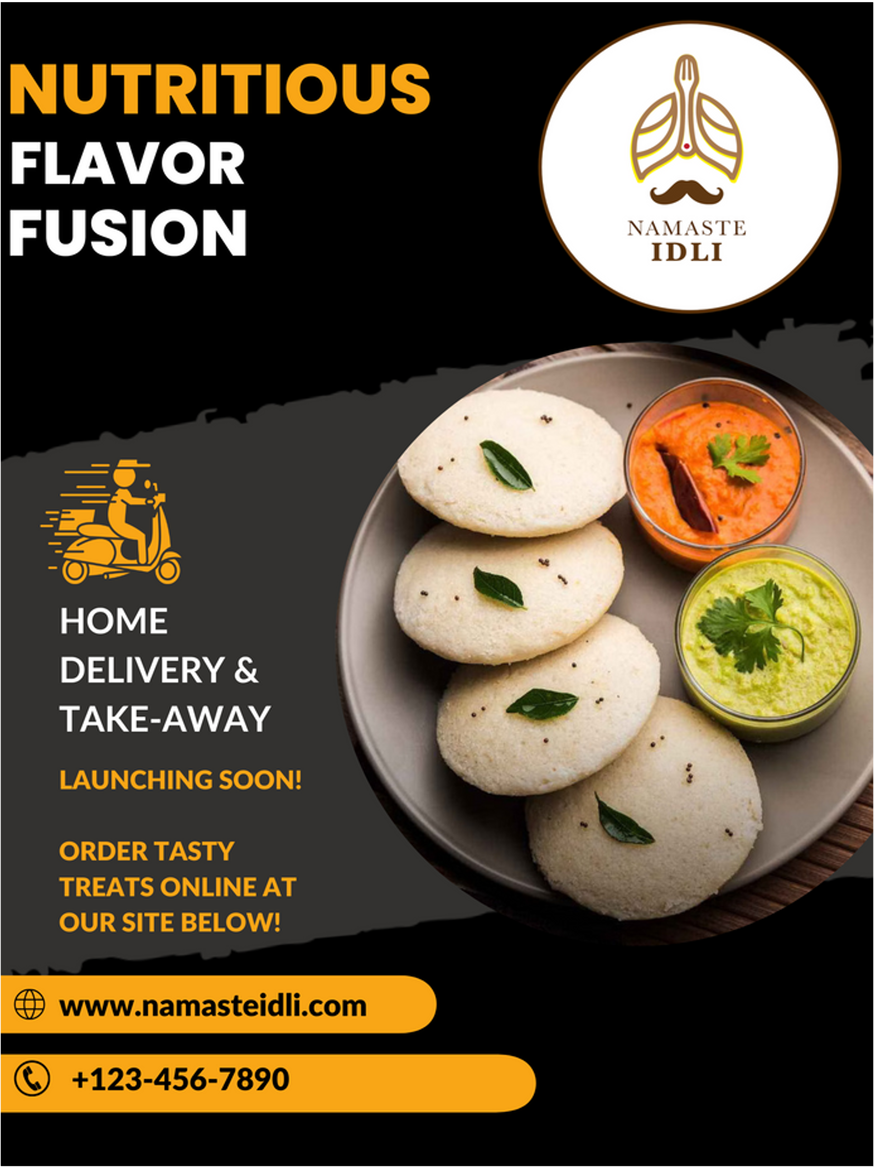 Nutritious Flavor Fusion Poster